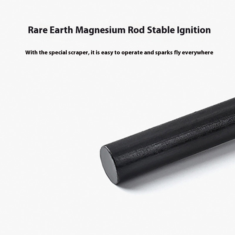 Your Ultimate Companion: The Multifunctional Stainless Steel Camping Flint