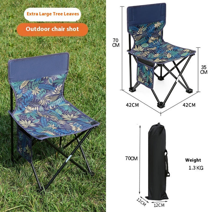 Discover the Ultimate Comfort with the Barbecue Family Camping Oxford Folding Chair