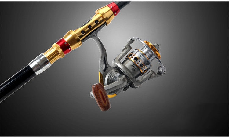 Carbon Fiber Telescopic Spinning Fishing Rod