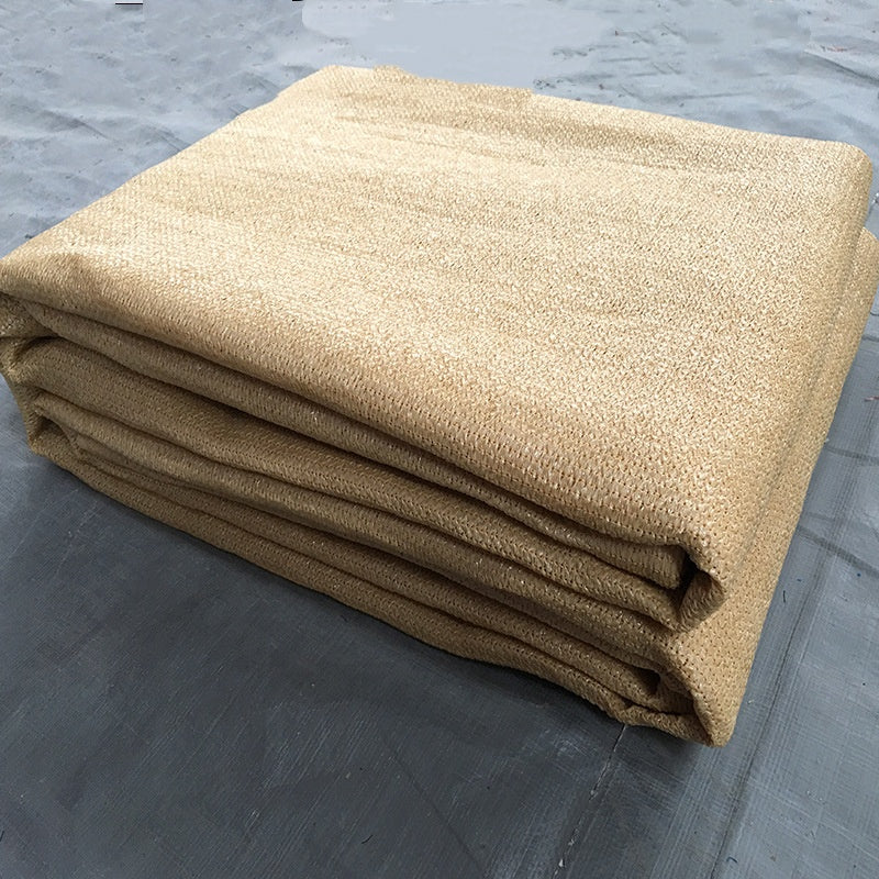 Beige Sunshade Sail Outdoor Sun Protection Shade Cloth