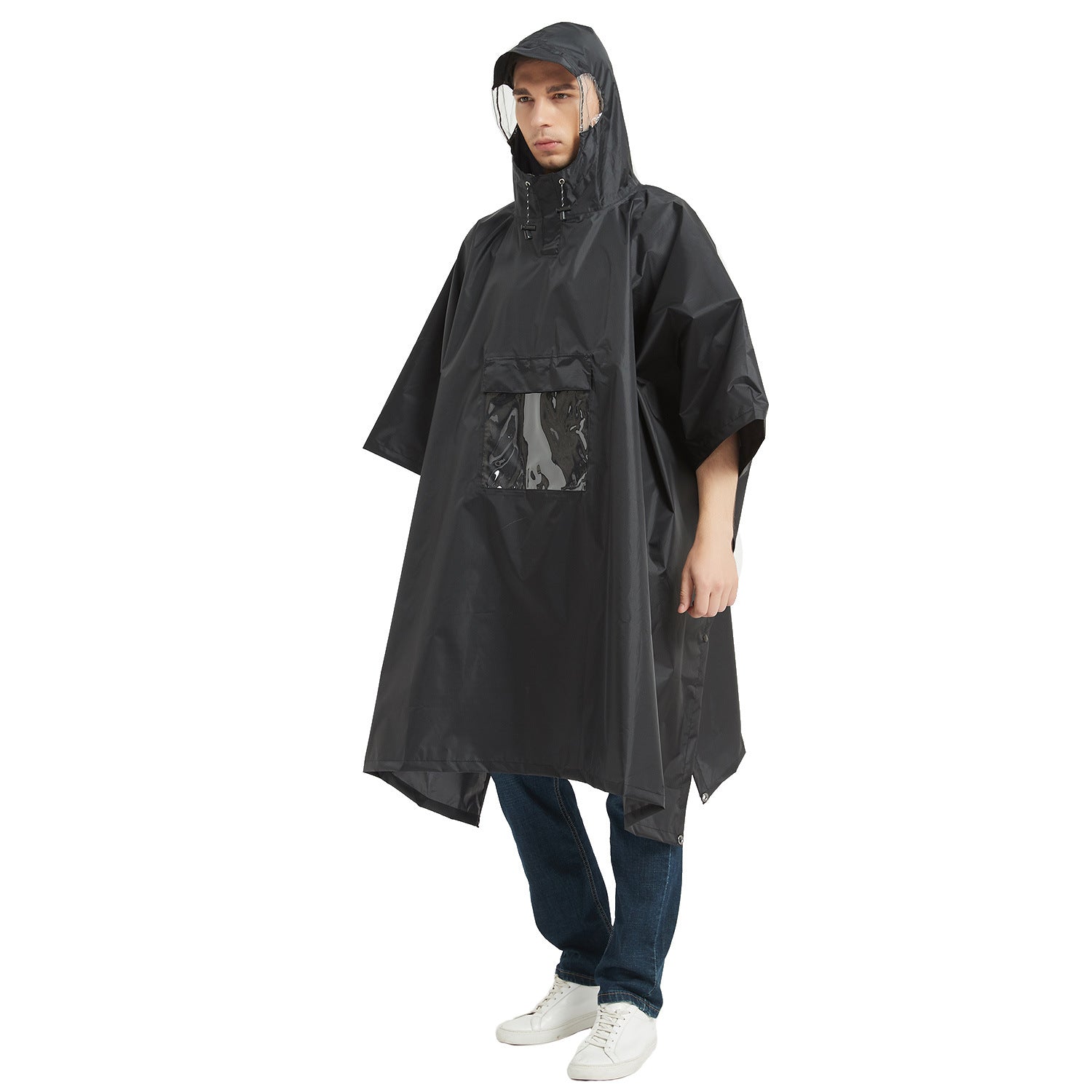 3 In 1 Outdoor Camping Hiking Raincoat Poncho