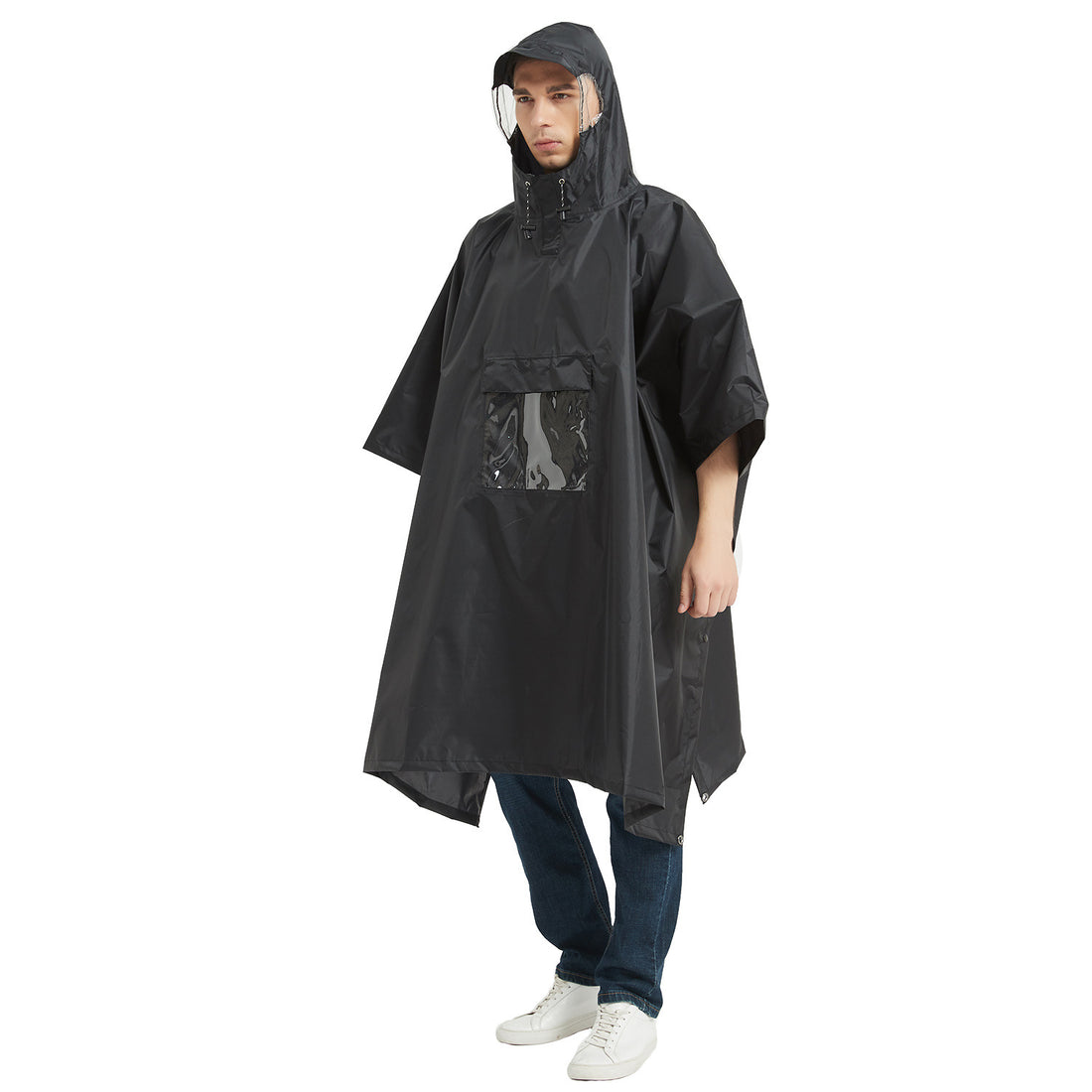 3 In 1 Outdoor Camping Hiking Raincoat Poncho