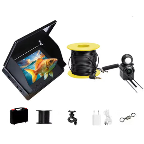HD Underwater Fish Finder Camera With Temperature Sensor