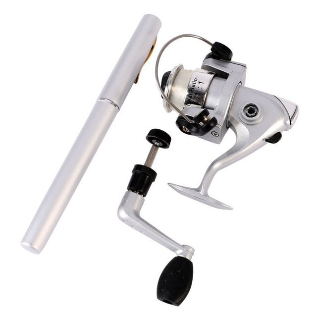 Pen Type Spinning Fishing Rod With Feeding Line