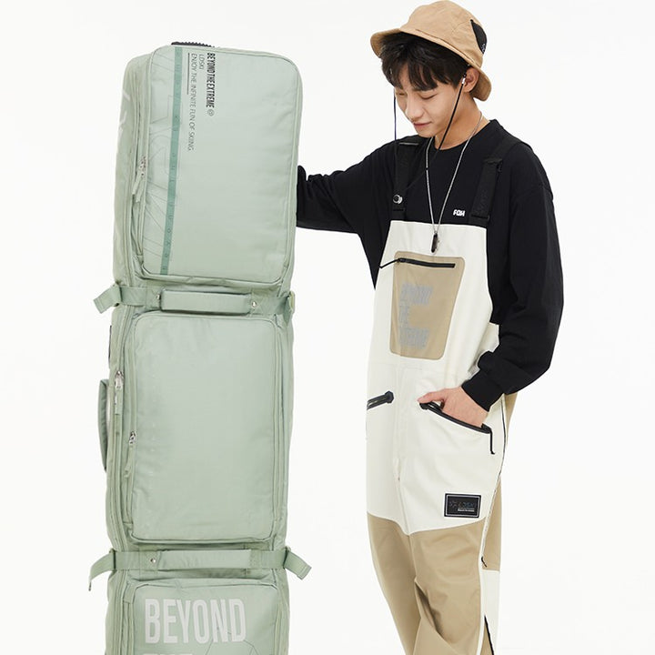 Wheeled Snowboard Storage Bag Large Capacity