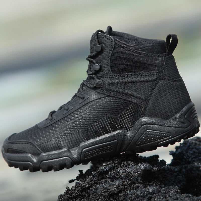 American Ultralight Mid Height Combat Boots Men’s Desert Tactical Hiking