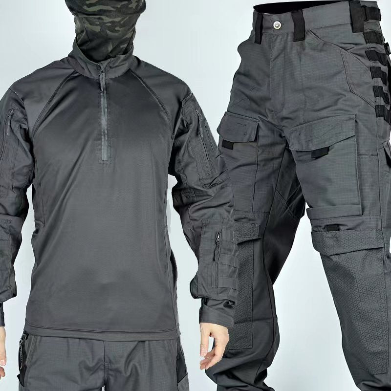 Men’s Camouflage Frog Suit Long Sleeve Training Wear