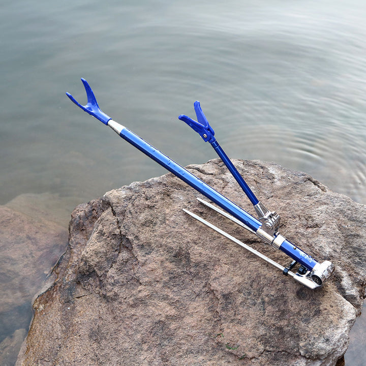 Telescopic Stainless Steel Folding Fishing Rod Holder