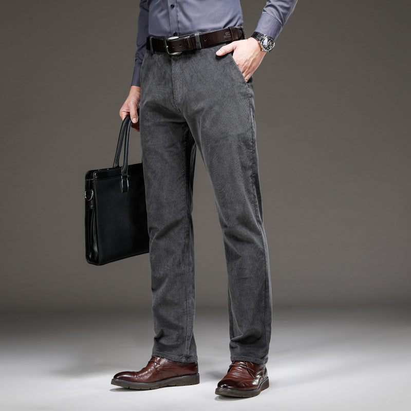 Autumn And Winter Men's Corduroy Pants Casual Pants