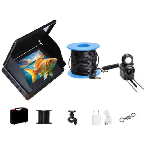 HD Underwater Fish Finder Camera With Temperature Sensor