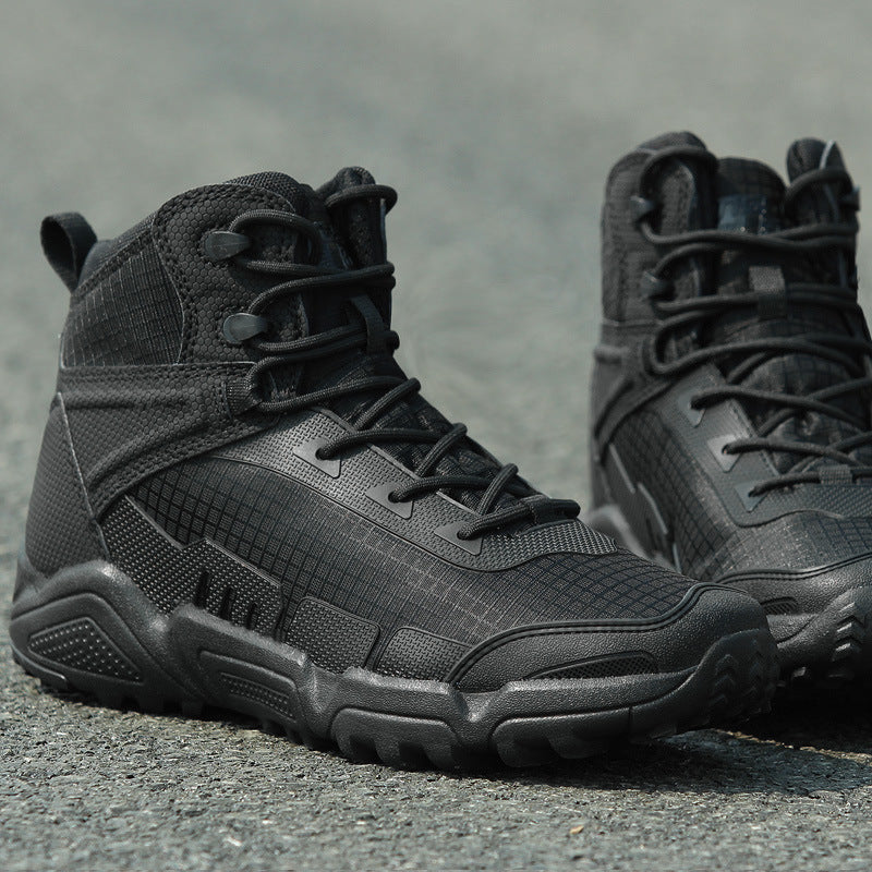 American Ultralight Mid Height Combat Boots Men’s Desert Tactical Hiking