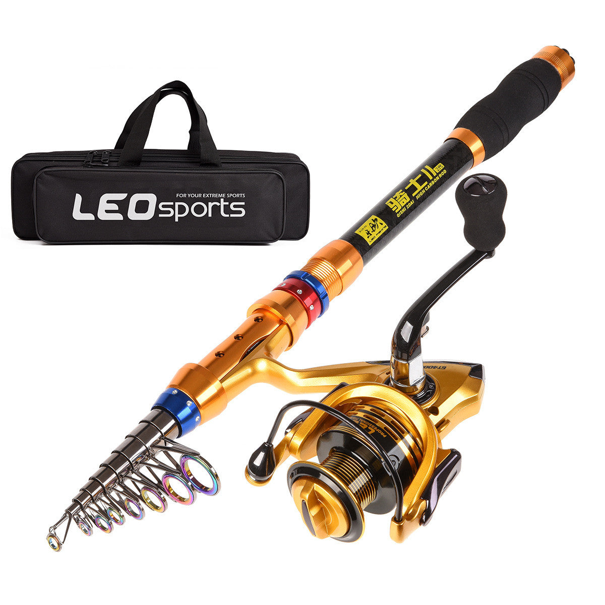 Telescopic Fishing Rod And Reel Combo Kit