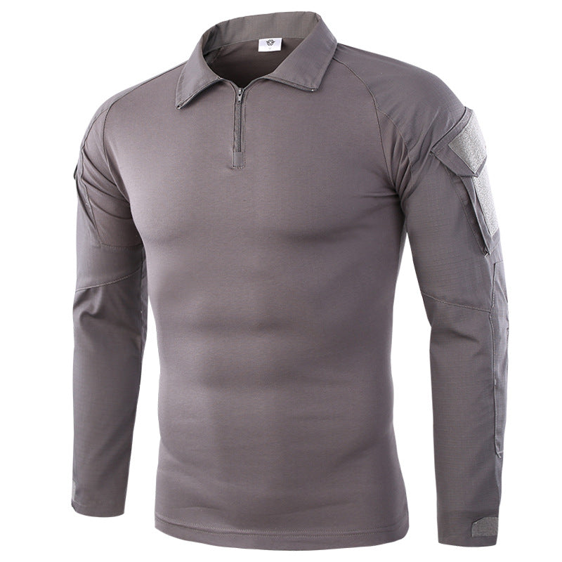 Camouflage long-sleeved quick-drying T-shirt