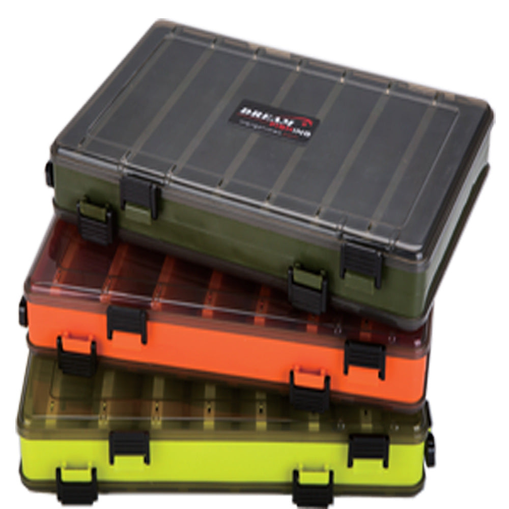 Double-Sided Fishing Lure Tackle Box