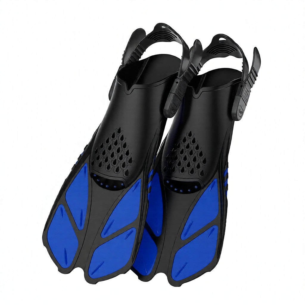 Professional Adjustable Short Snorkeling Fins