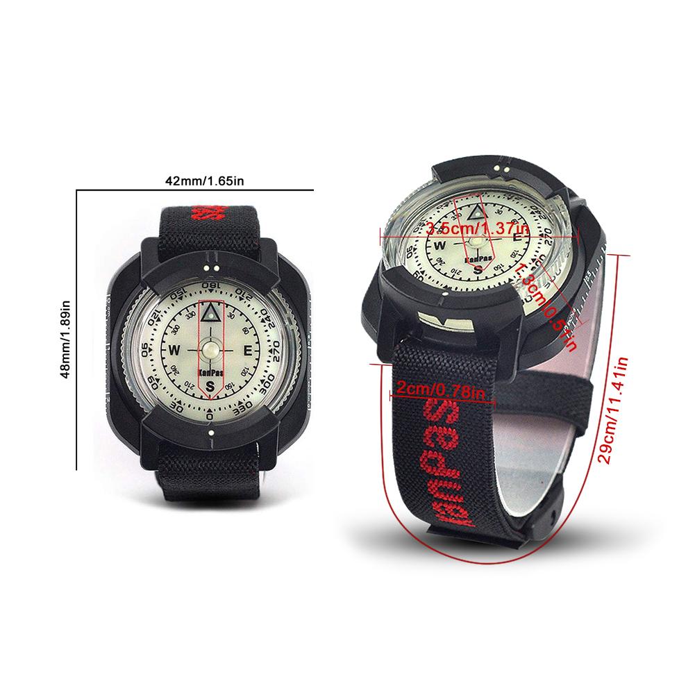 Watch-Style Outdoor Sports Wrist Compass