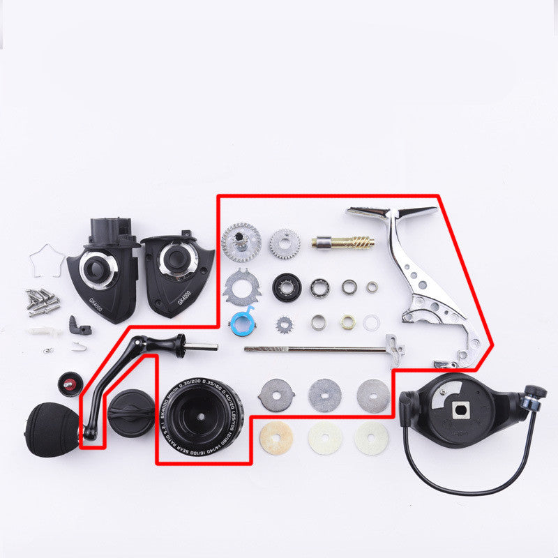 High Strength Smooth Baitcasting Fishing Reel