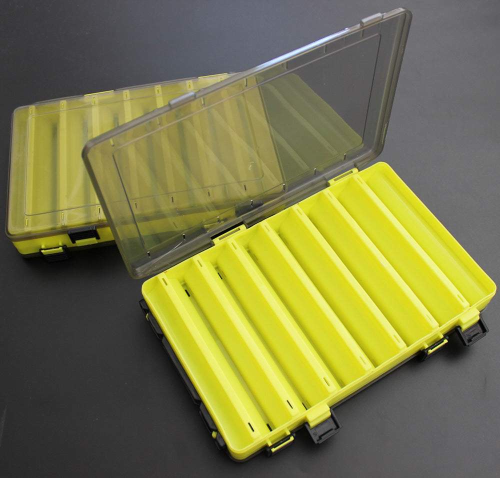 Double-Sided Fishing Lure Tackle Box