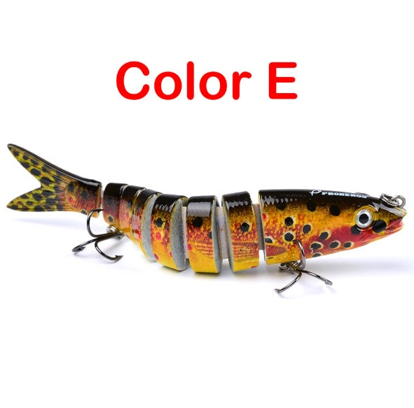 Multi Jointed Pike Fishing Hard Bait Lure