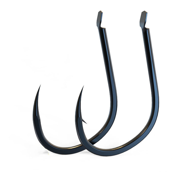 Barbed and Barbless Fishing Hooks