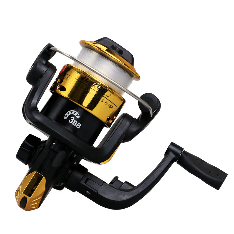 200 Series Spinning Fishing Reel With Folding Handle