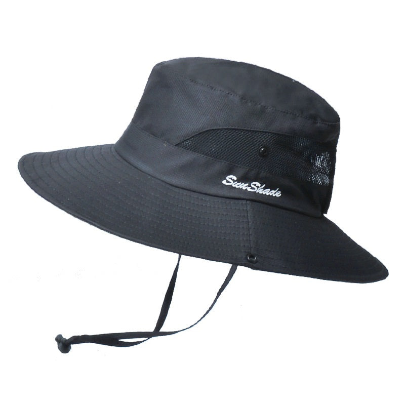 Unisex Foldable Wide Brim Sun Hat UV Protection