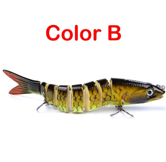 Multi Jointed Pike Fishing Hard Bait Lure