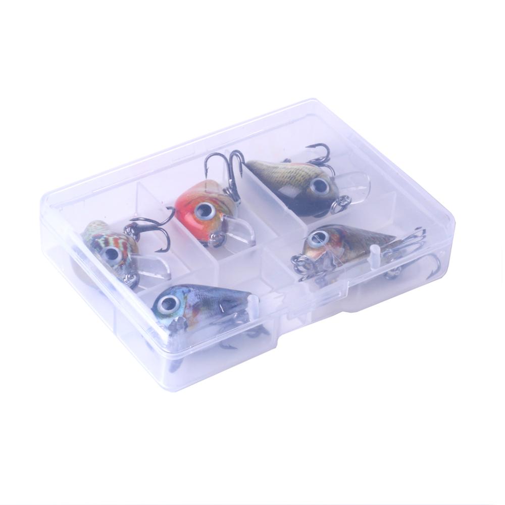 Mini Crankbait Fishing Lure Set 2.7CM 1.5G
