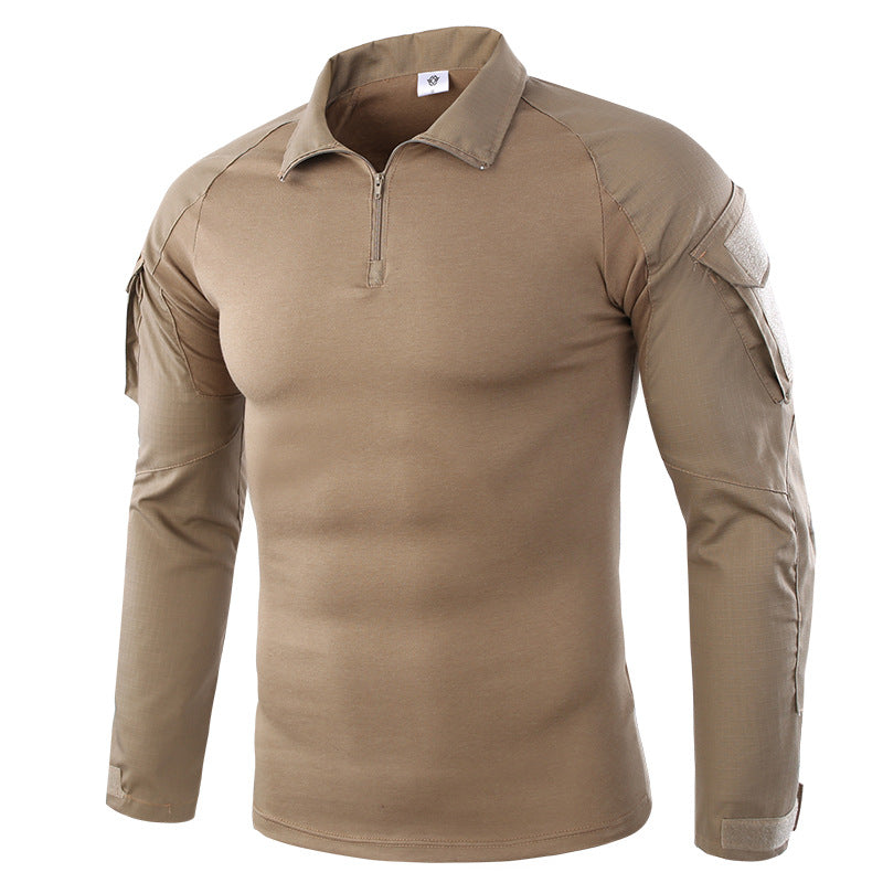 Camouflage long-sleeved quick-drying T-shirt