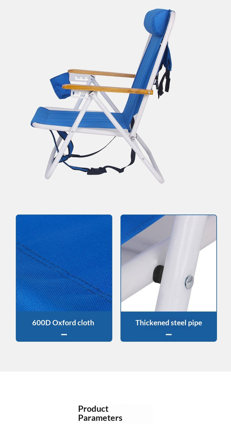 Office Lunch Break Camping Fishing Portable Folding Chair