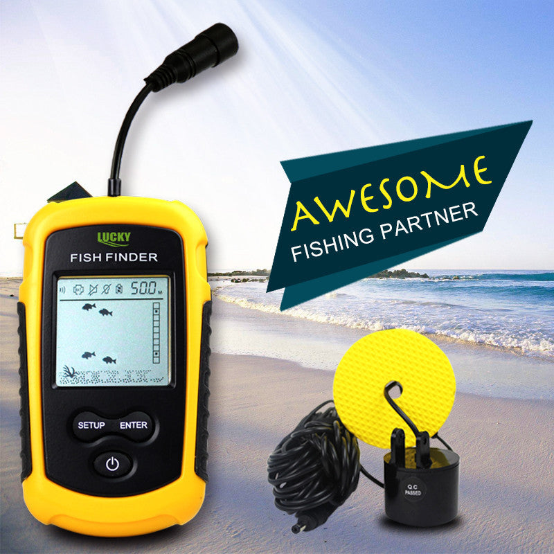 Portable Fish Finder Sonar Depth Fishing Device