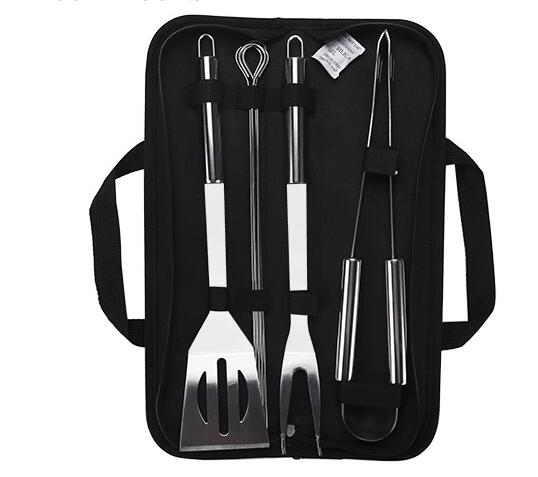 10 Piece Outdoor BBQ Grill Tool Set