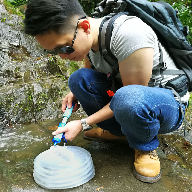 Camping Survival Outdoor Water Filter Equipment