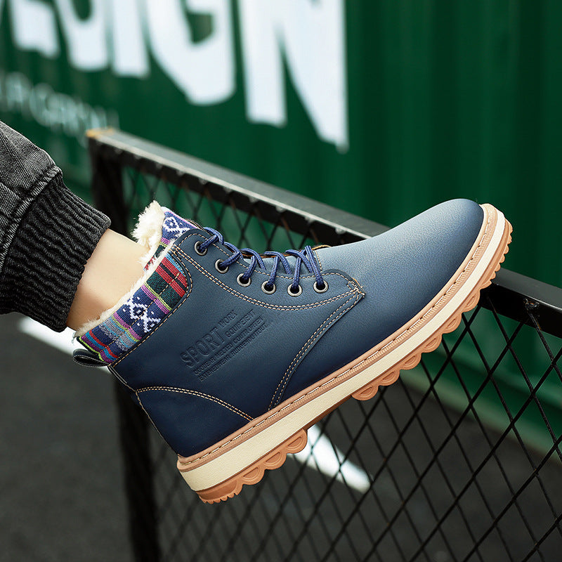 High Top Cotton Climbing Shoes