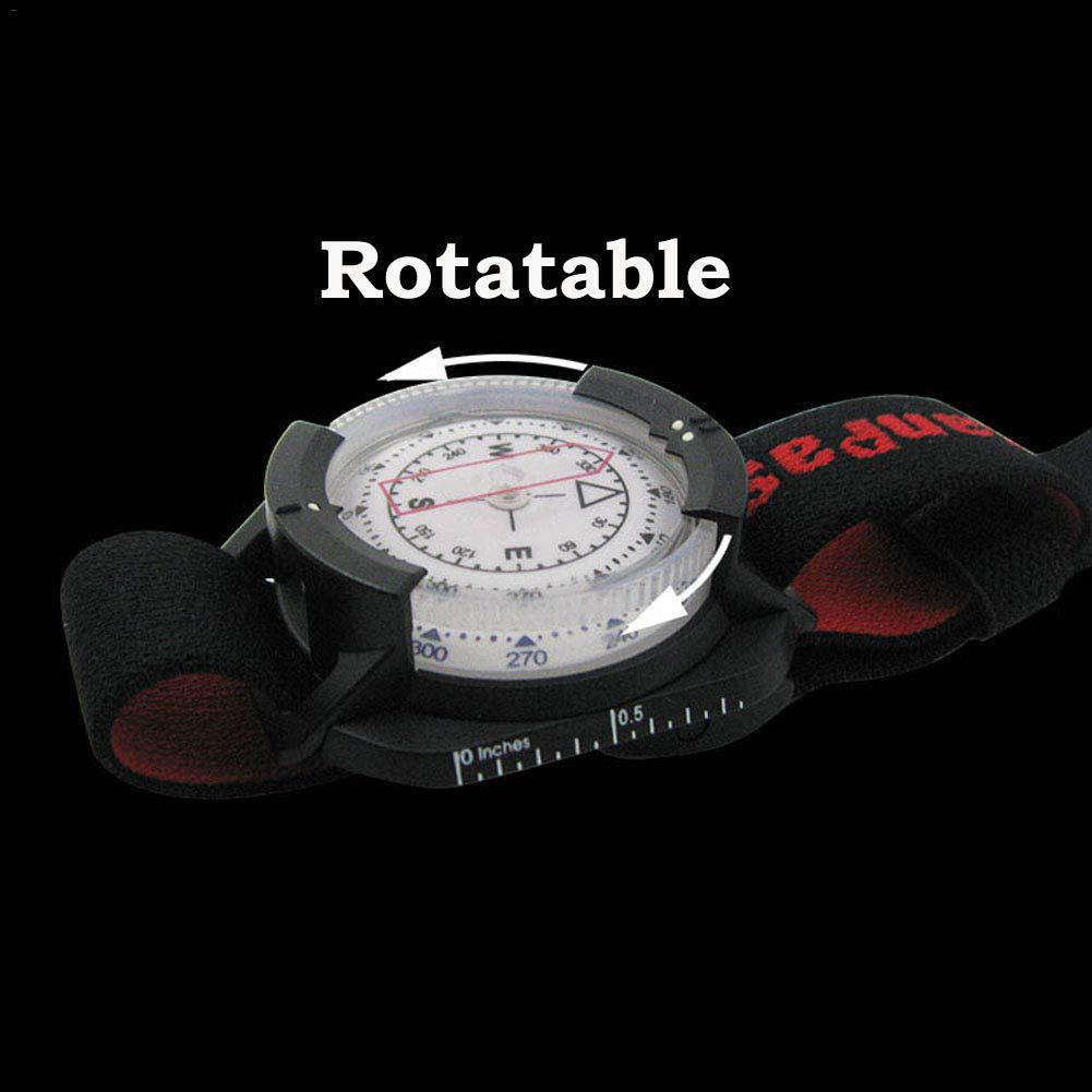 Watch-Style Outdoor Sports Wrist Compass