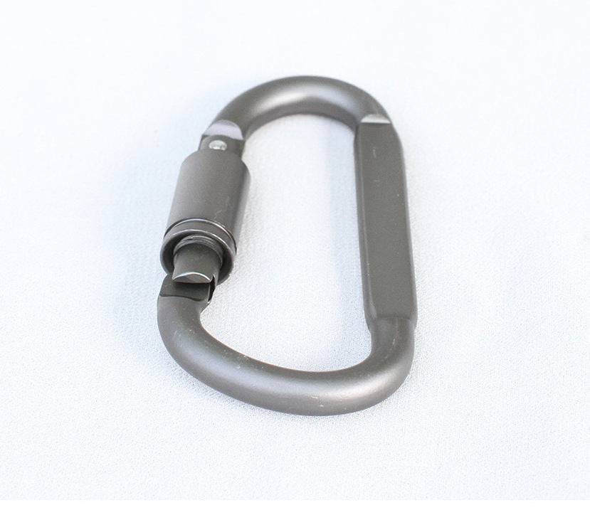 Portable Aluminum Carabiner Clip