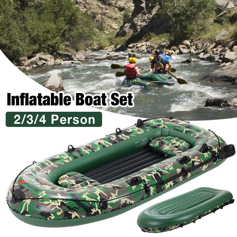 Thickened Inflatable Folding Fishing Kayak Boat For Carrying