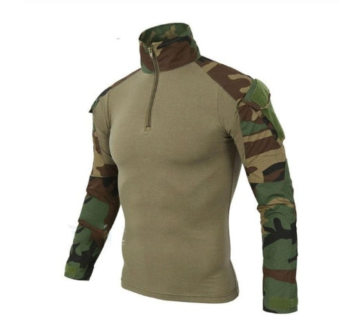 Camouflage long-sleeved quick-drying T-shirt