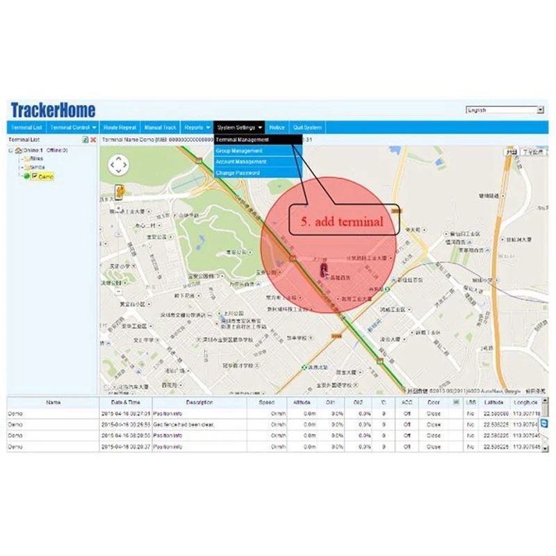 TK303G GPS Vehicle Tracker Anti Theft Real Time Locator