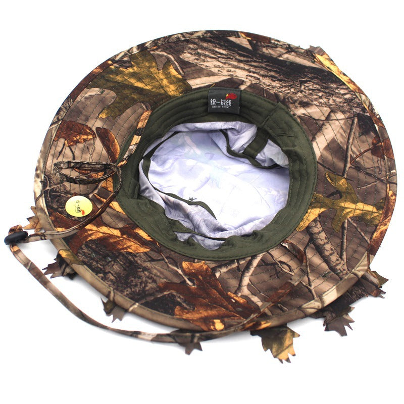 Maple Leaf Camouflage Camping Mountaineering Hat