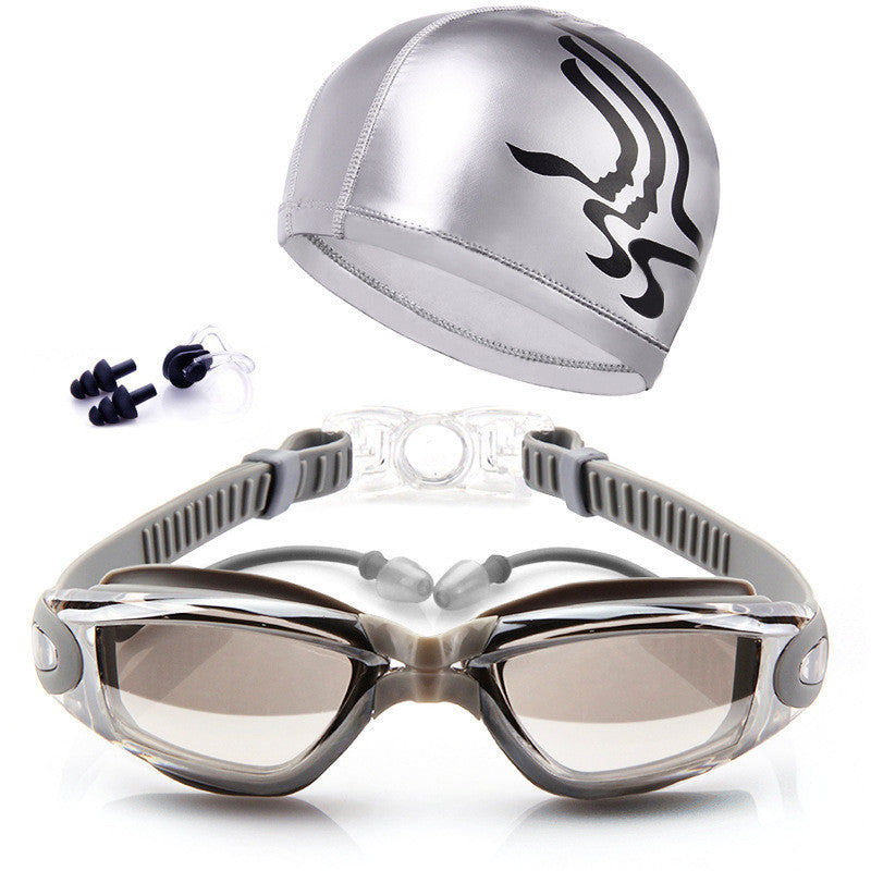 Swimming Goggles Set HD Waterproof