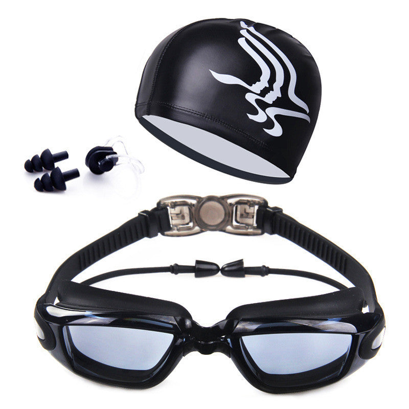 Swimming Goggles Set HD Waterproof