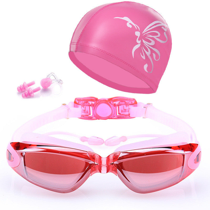 Swimming Goggles Set HD Waterproof
