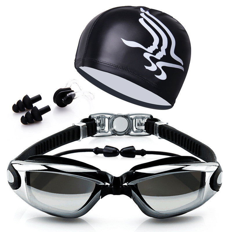 Swimming Goggles Set HD Waterproof