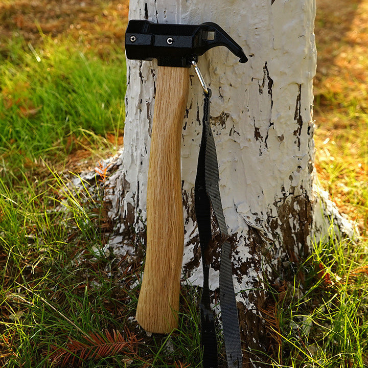 Brass Wooden Handle Camping Tent Hammer