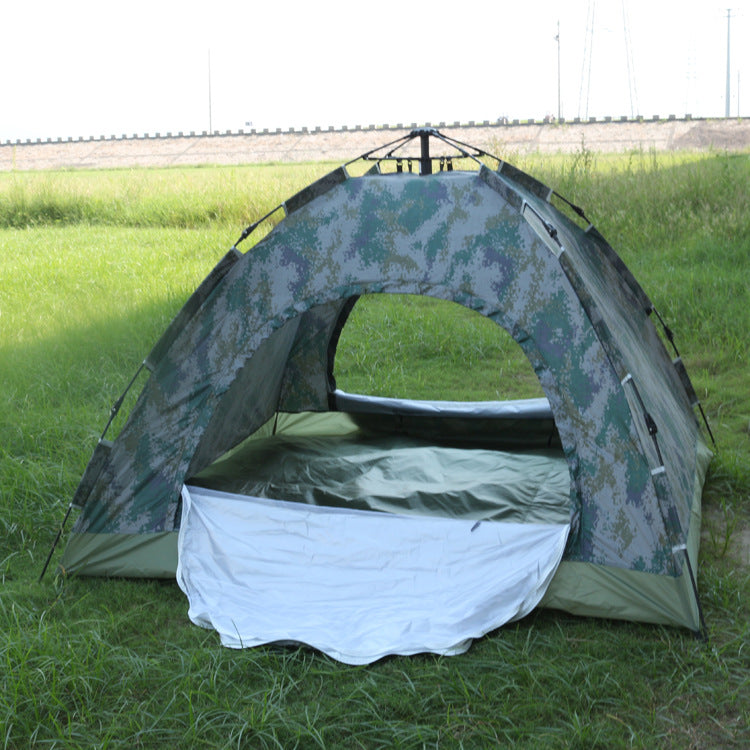 Camouflage Outdoor Camping Tent For 3–4 People