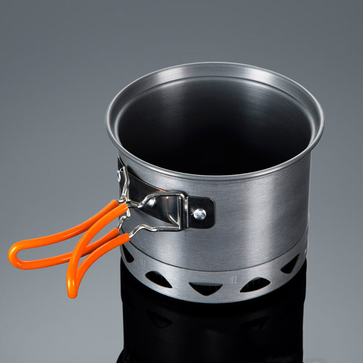 Heat-Collecting Outdoor Camping Single Pot For Mountaineering