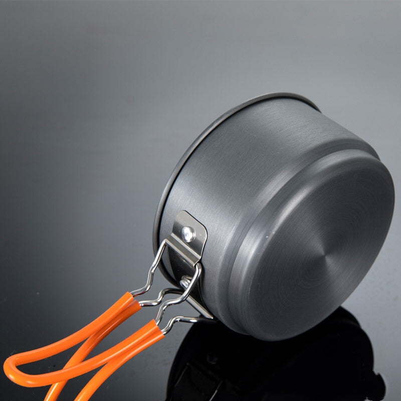 Heat-Collecting Outdoor Camping Single Pot For Mountaineering