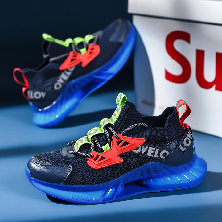 Colorful Luminous Lightweight Casual Night Running Shoes