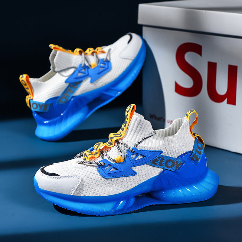 Colorful Luminous Lightweight Casual Night Running Shoes